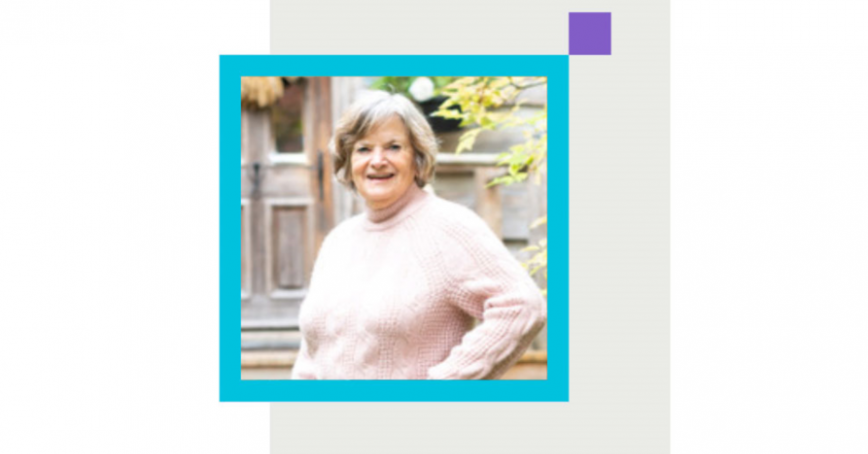 a headshot of anne dale