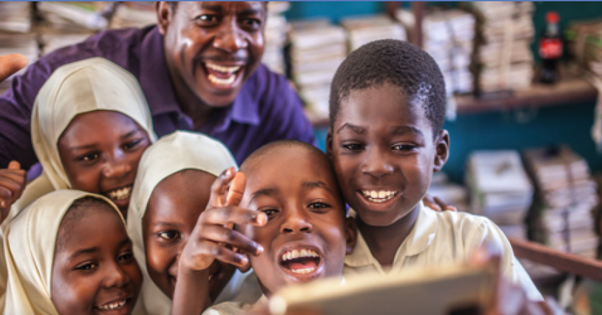 adult and child learning