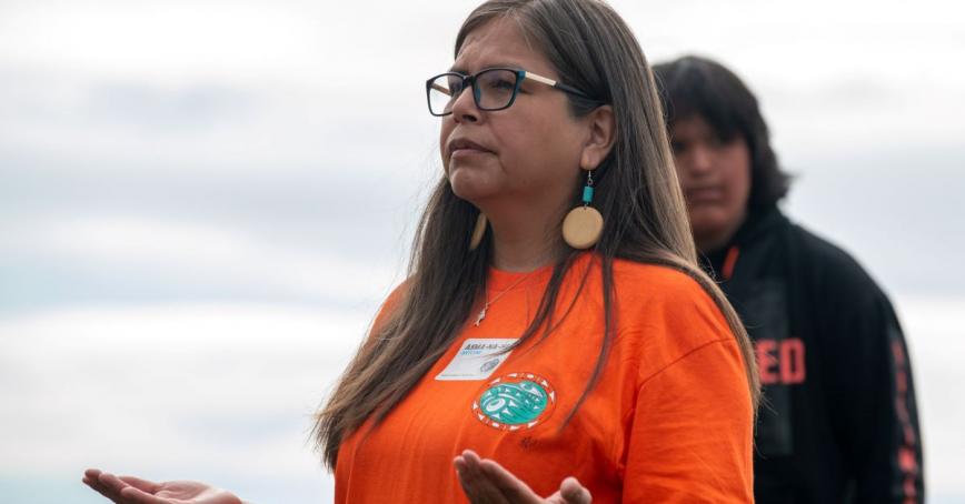 Asma-na-hi Antoine at National Indigenous Peoples Day