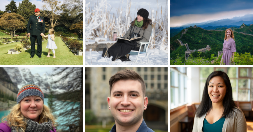 Top: Elton Adams, Stephanie Alekiuk, Kim Ursu  Bottom: Melany Hysert, Glen Alexander, Lauralee March