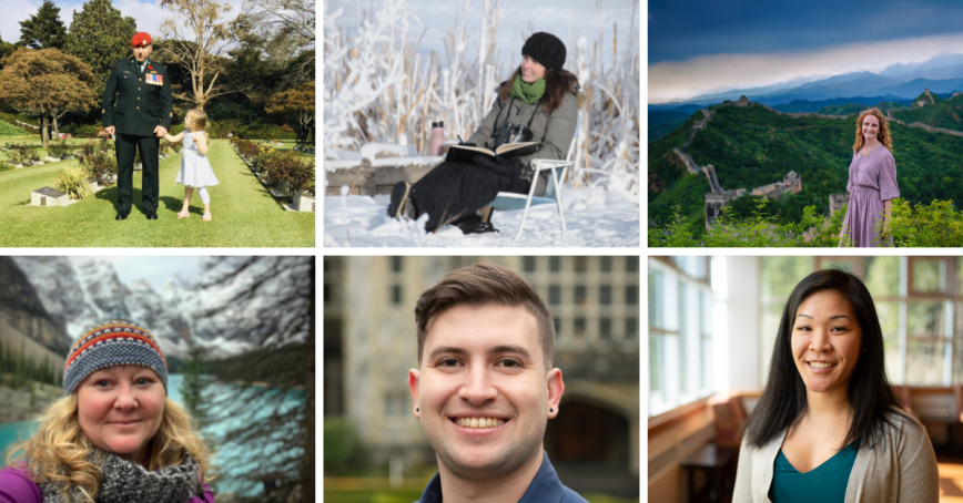 Top: Elton Adams, Stephanie Alekiuk, Kim Ursu Bottom: Melany Hysert, Glen Alexander, Lauralee March
