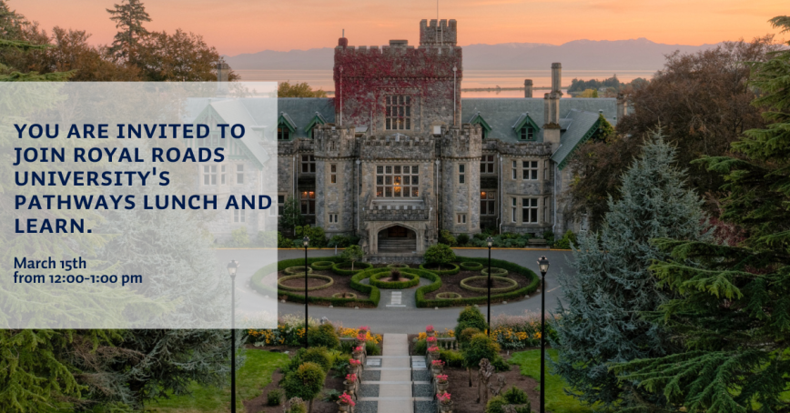 Royal Roads University Lunch and Learn