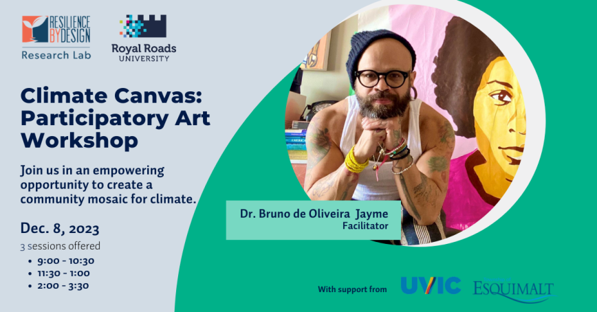 Climate week art event banner