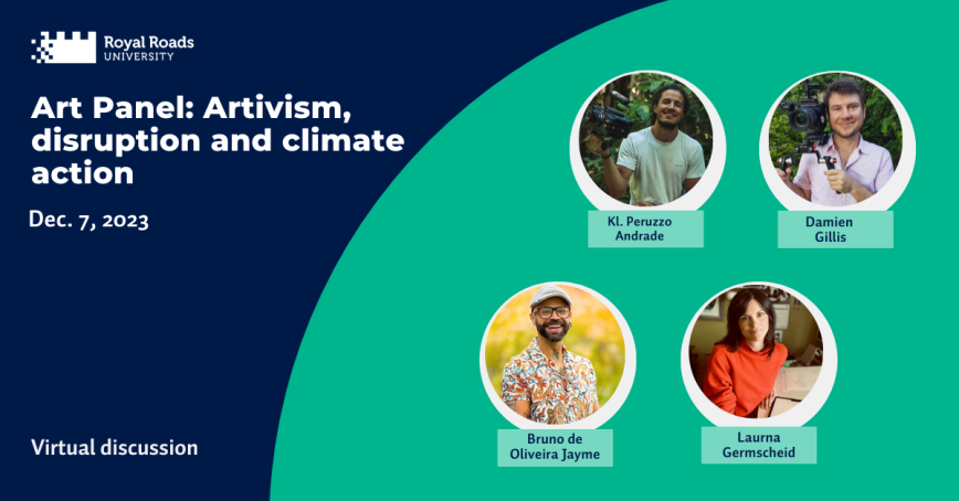 Climate week art panel banner