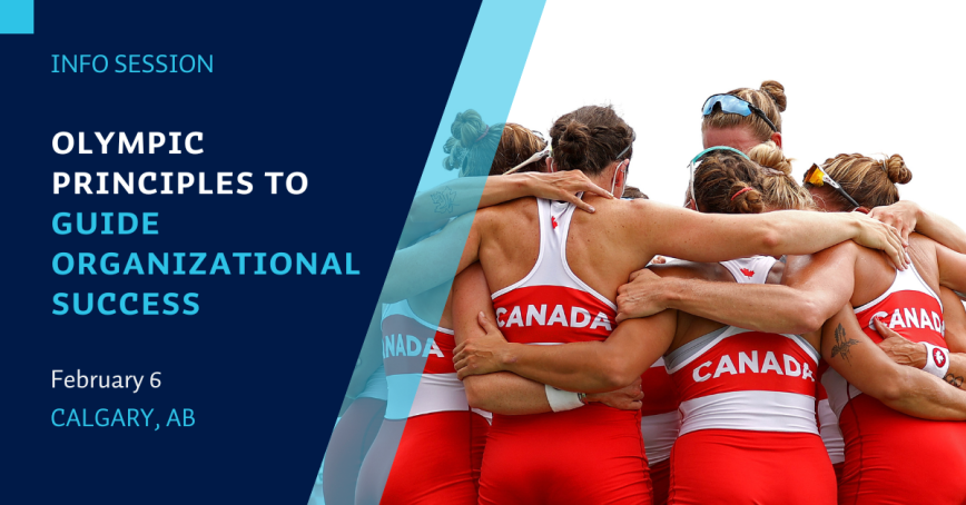 Olympians celebrating