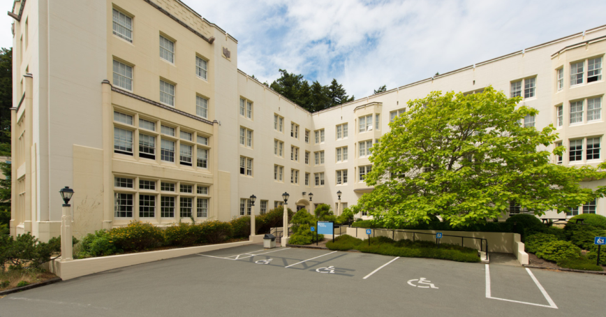 Accessible parking on campus