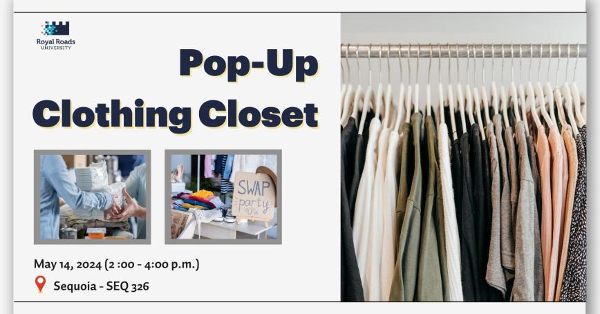 Pop-Up Clothing Closet