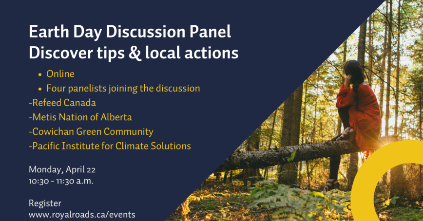 Thumbnail with a person sitting in a sunny forest