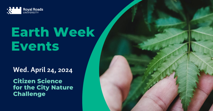 Earth Week Citizen Science banner