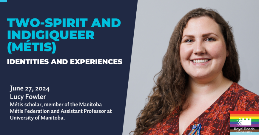 Dr. Lucy Fowler pictured on the event card