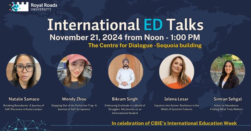 International Ed Talks poster