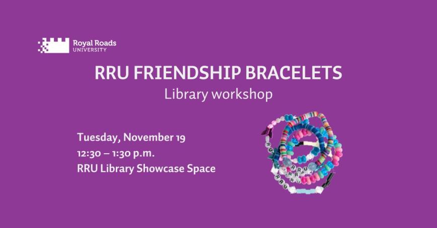 RRU Friendship bracelet workshop
