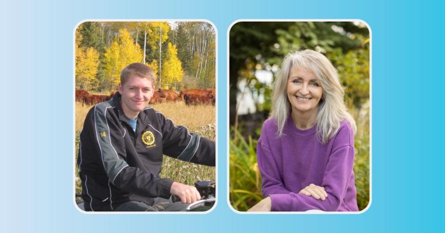 Brock Ruether and Kim Reuther