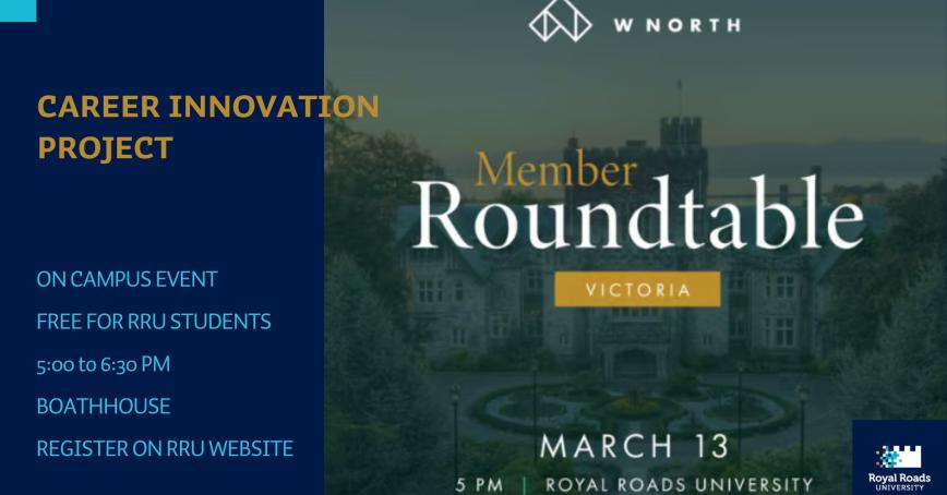WNORTH association info about the event on campus