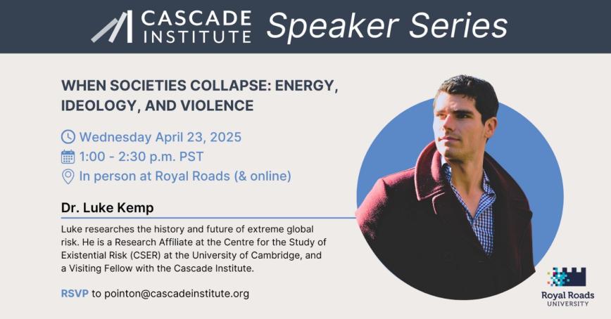 When societies collapse: Energy, Ideology and violence