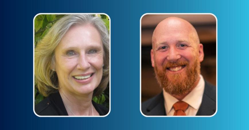 Left: Jo Axe; Right: Robert Mittelman