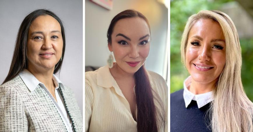 Left: Christine Webster; Middle: Tara Bouchard; Right: Tasha Brooks