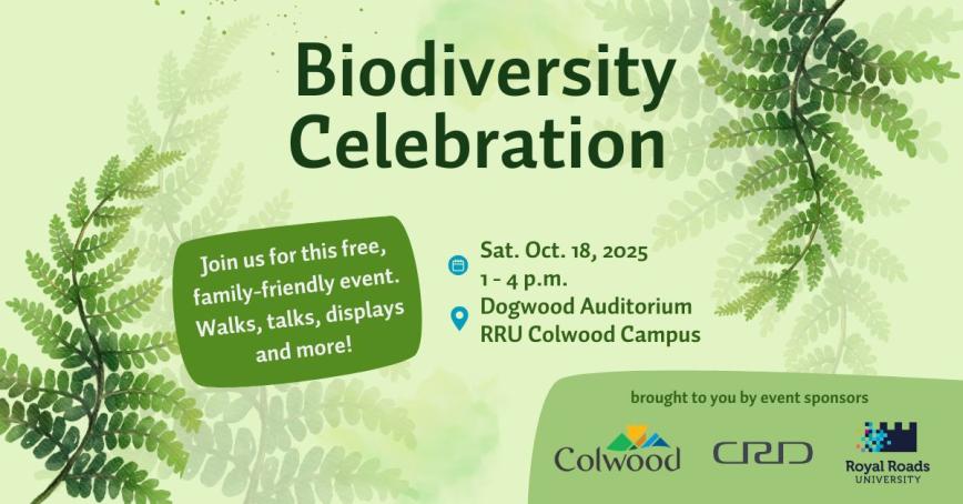 Biodiversity Celebration! Awash in green with ferns.