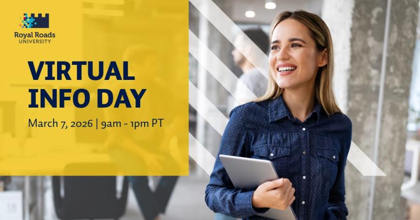 Woman holding laptop