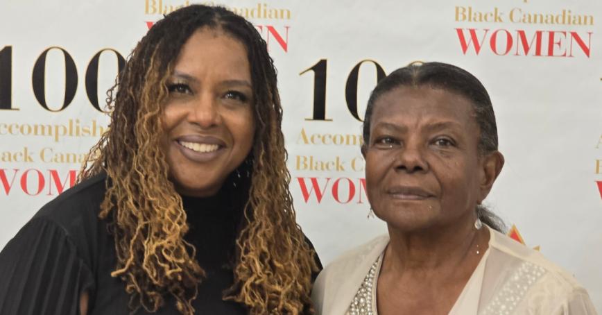 Sharon Floyd and her mother