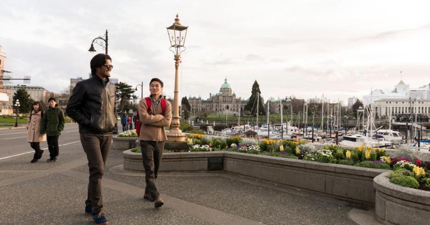 Students in Victoria BC