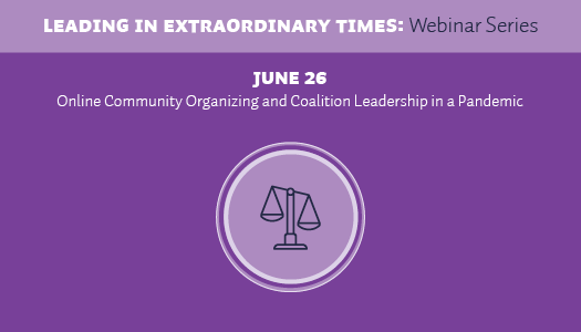 Sign with circle and a picture of the justice scales in it.