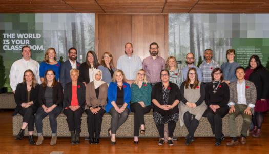 Group photo of MA in Professional Communication residency