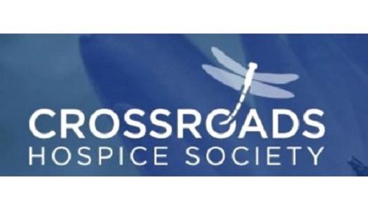 Sign saying Crossroads Hospice Society