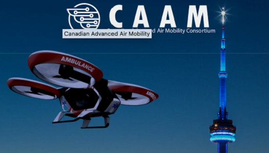 Picture of Canadian Advanced Air Mobility Helicopter