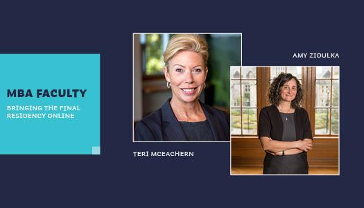 Pictures of Teri McEachern and Amy Zidulka.