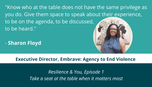 Picture of Sharon Floyd, Executive Director, Embrave: Agency to End Violence