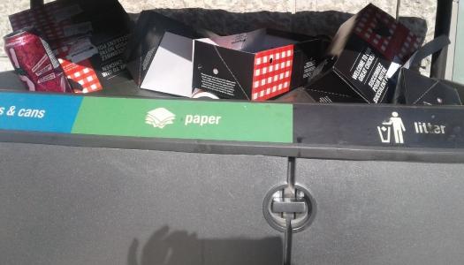 Mixed-recycling-bin-with-to-go-boxes-on-top