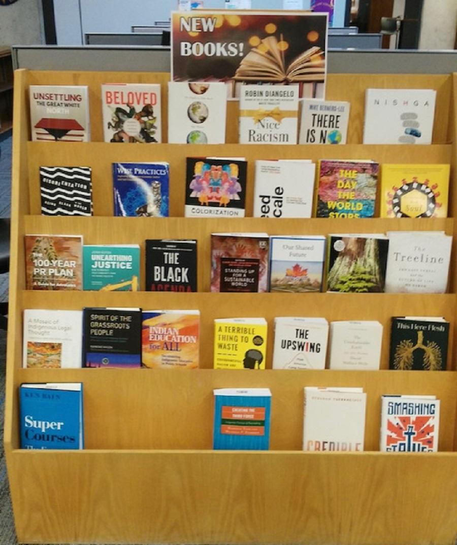 Library books