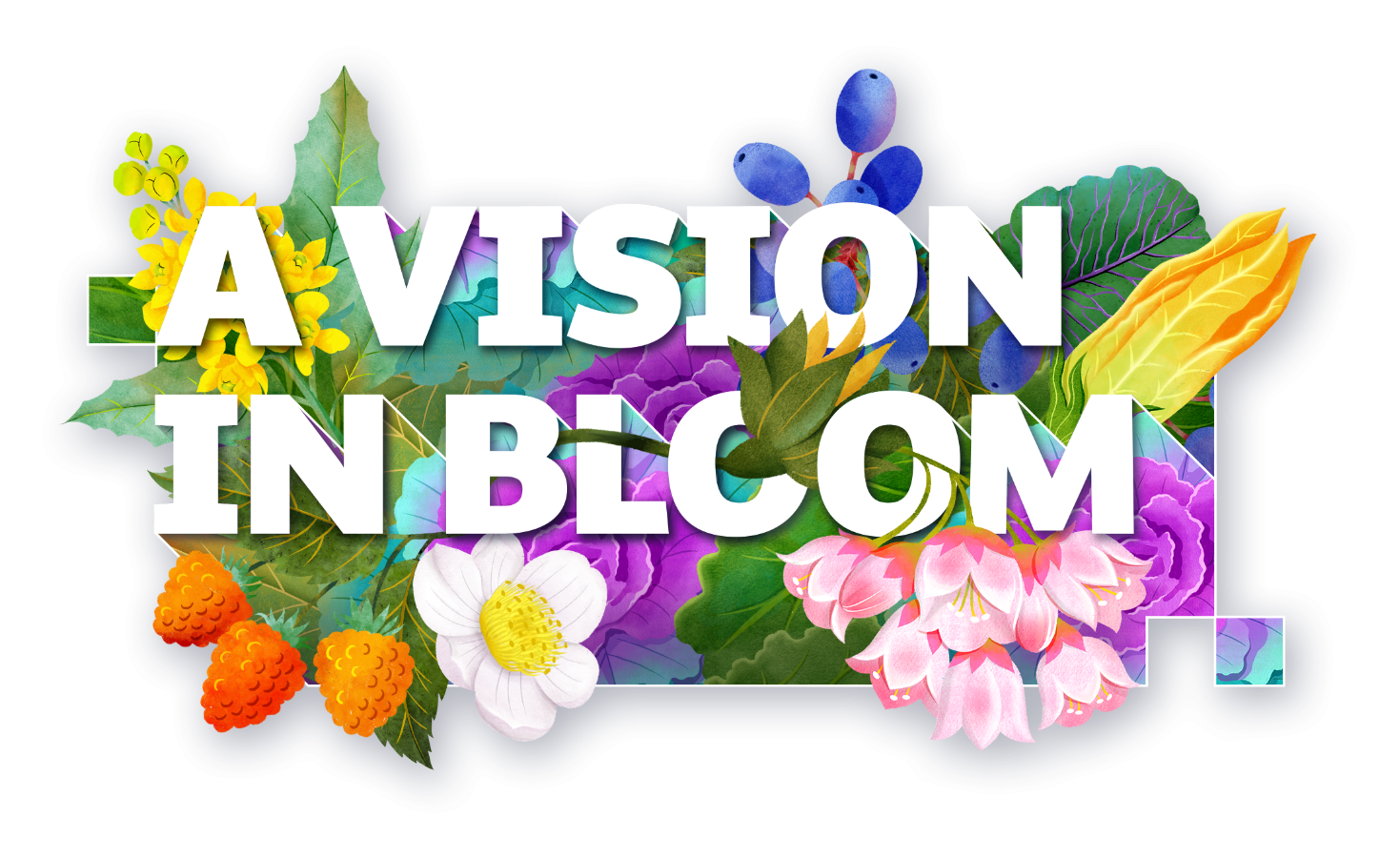 Vision in Bloom wordmark