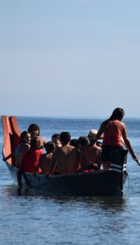 Saasitqwaiis the whaling canoe