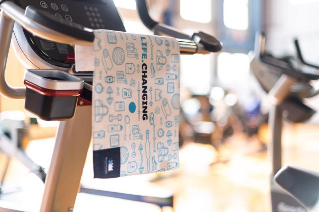 Recreation-Centre-treadmill-with-life-changing-paper-on-it