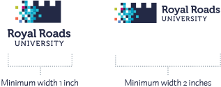 Royal Roads University PNG width guide