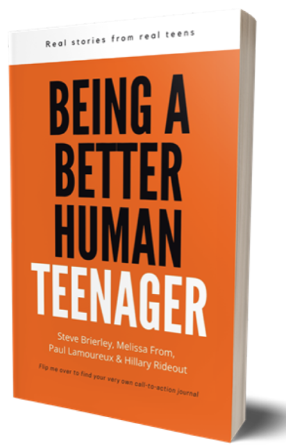 Being a Better Human Teenager book cover