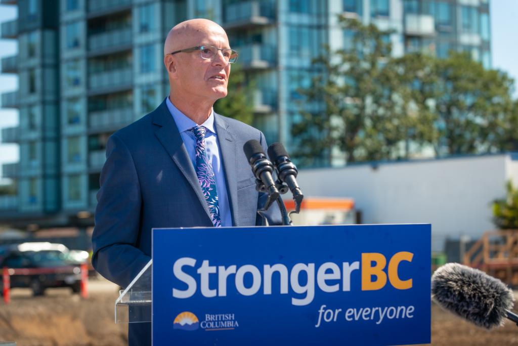 RRU President Philip Steenkamp speaks at the announcement event.