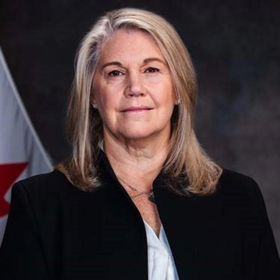 Portrait of RRU Honorary Degree recipient Jody Thomas