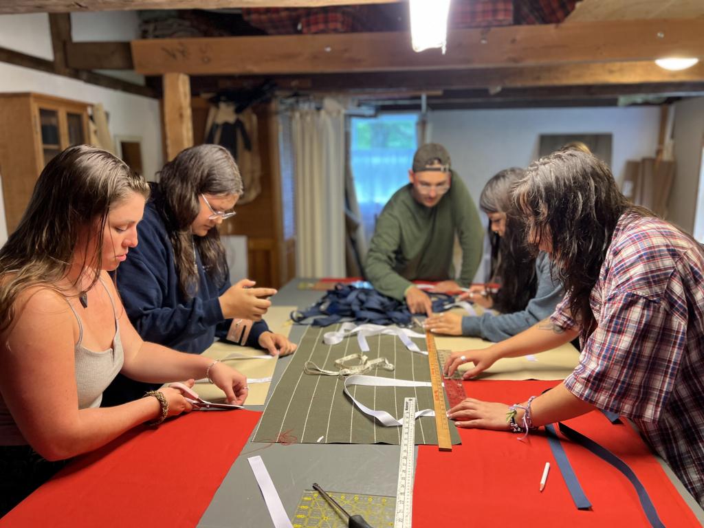 Howlers take part in an assortment of skills-based workshops in rural Nova Scotia, including sewing tote bags and learning how to can salsa