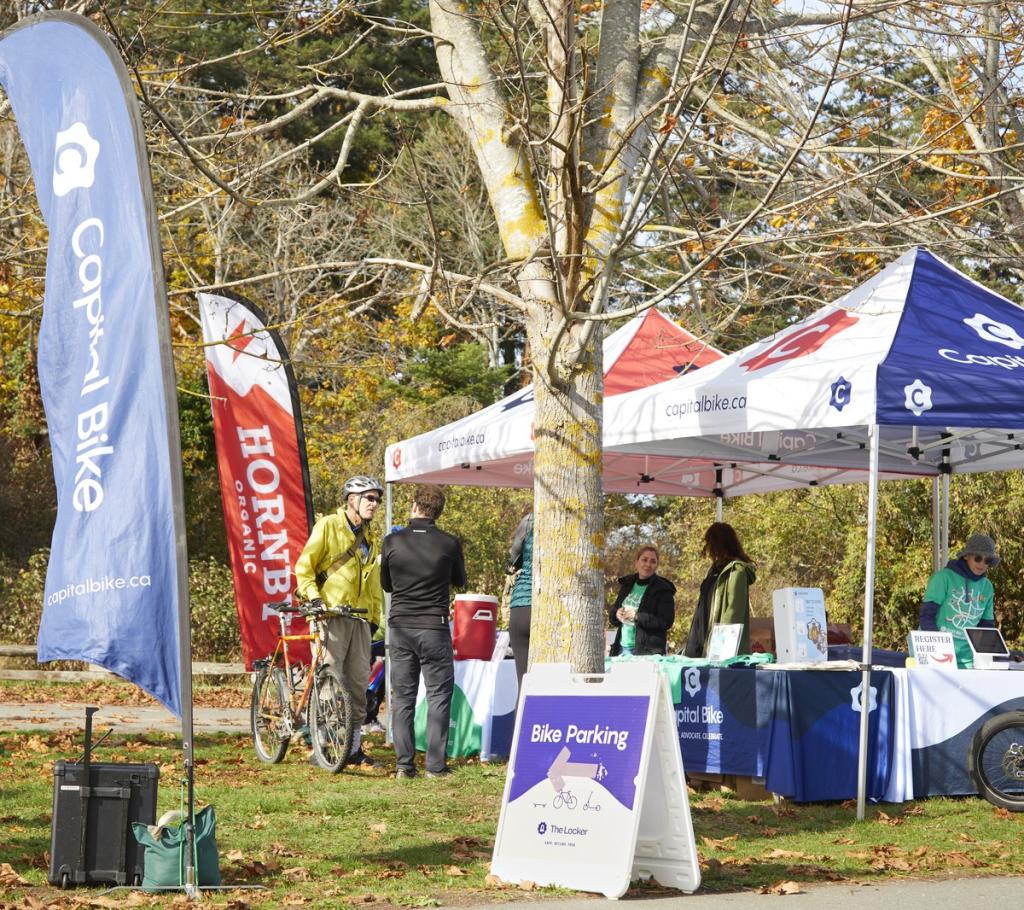 Go by Bike week tents and activities