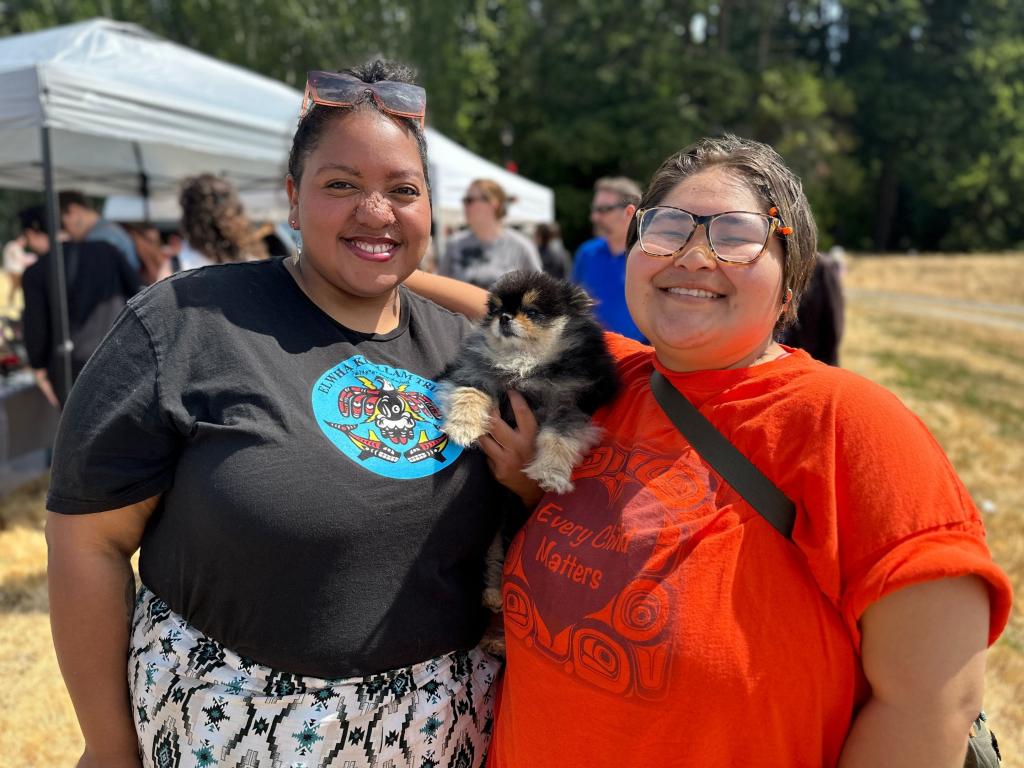 Ja’Lanie Charles and Danny Charles, attendees