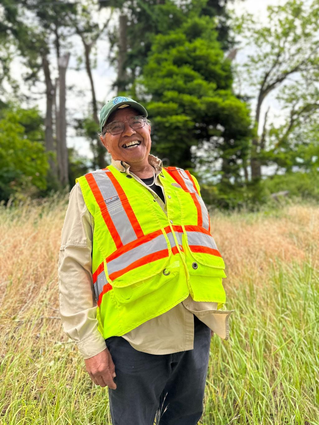 Cowichan Elder and ethnobotanist Kenneth Elliott