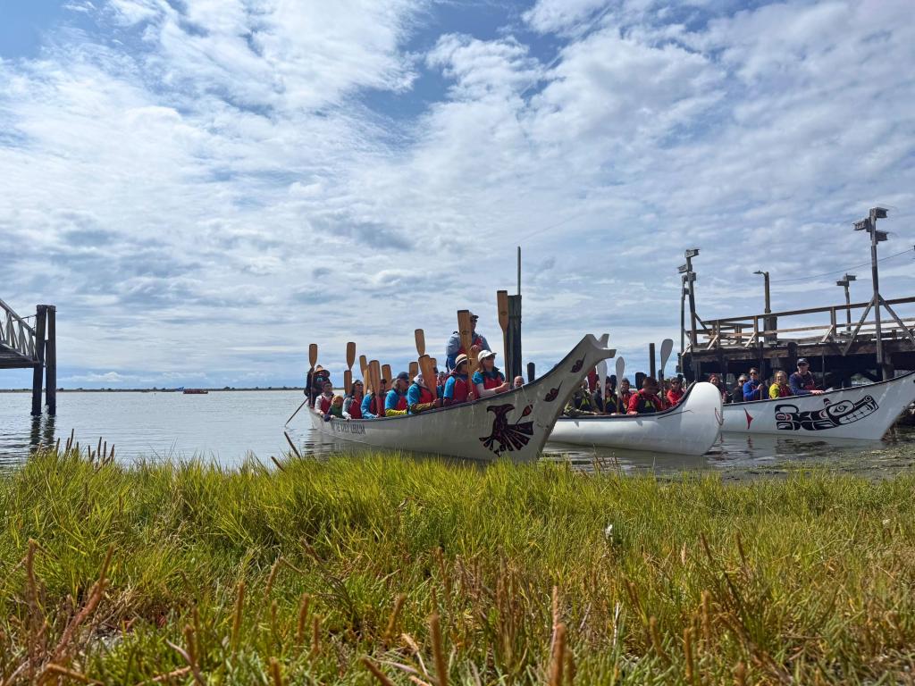 Canoe landing protocol practice