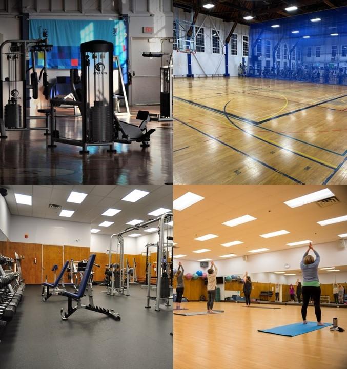 Recreation Centre Courts, Weight room, and studio