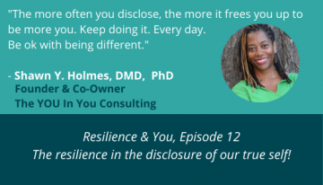 Picture of Shawn Y. Holmes, DMD, PhD, Founder & Co-Owner The You in You Consulting