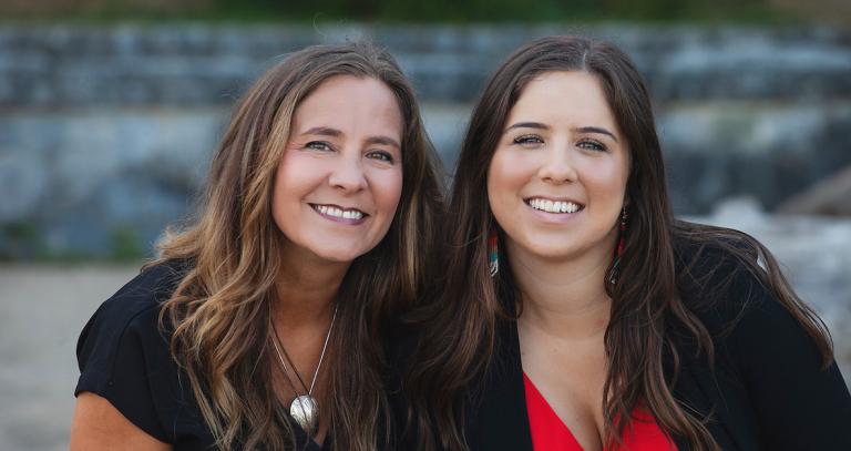 Teara Fraser and Kiana Alexander.