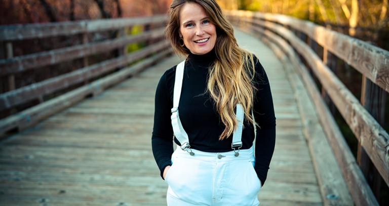 Fatso peanut butter owner Jill Van Gyn