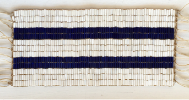 two row wampum belt